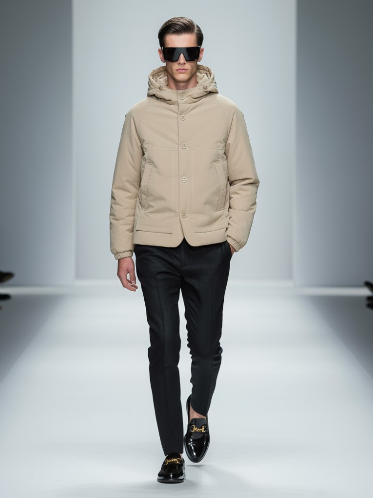 BATTERY PARK CITY Men's Jacket Fashion Week Collection BYMANYC ® New York - Image 2
