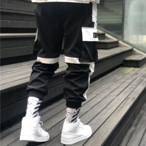 Streetwear Spring Summer Cargo Pants Men Jogger Casual Fashion Pockets Joggers Men Pants Hip Hop Trousers Men Pants